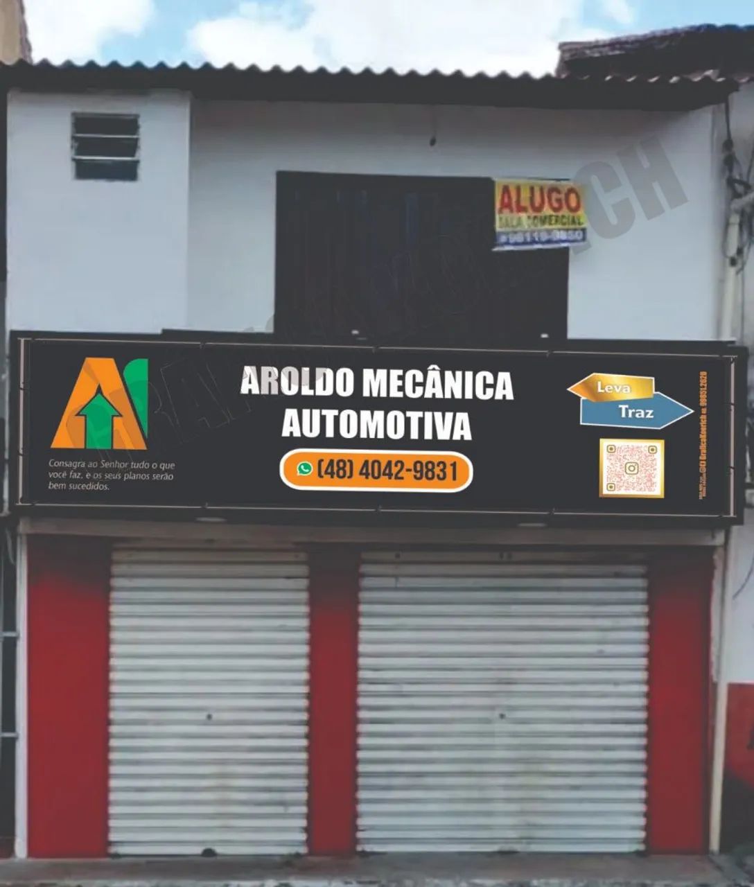 Placa 2,50x0,70m 490 reais - Fachadas Personalizada *10x sem Juros *Comunicação Visual *M2 - Foto 3