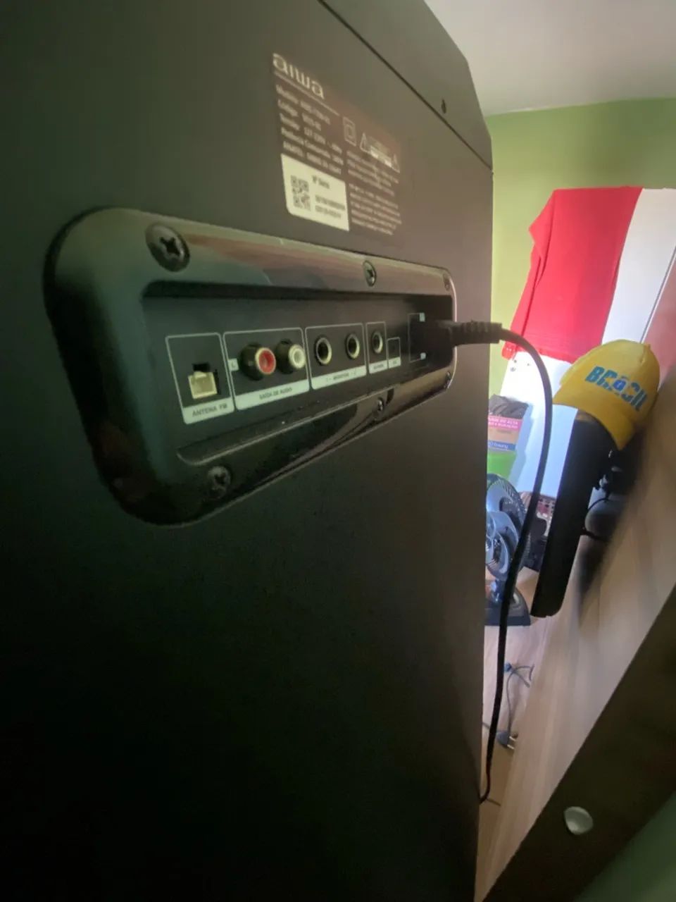 Caixa de som Aiwa  - Foto 4