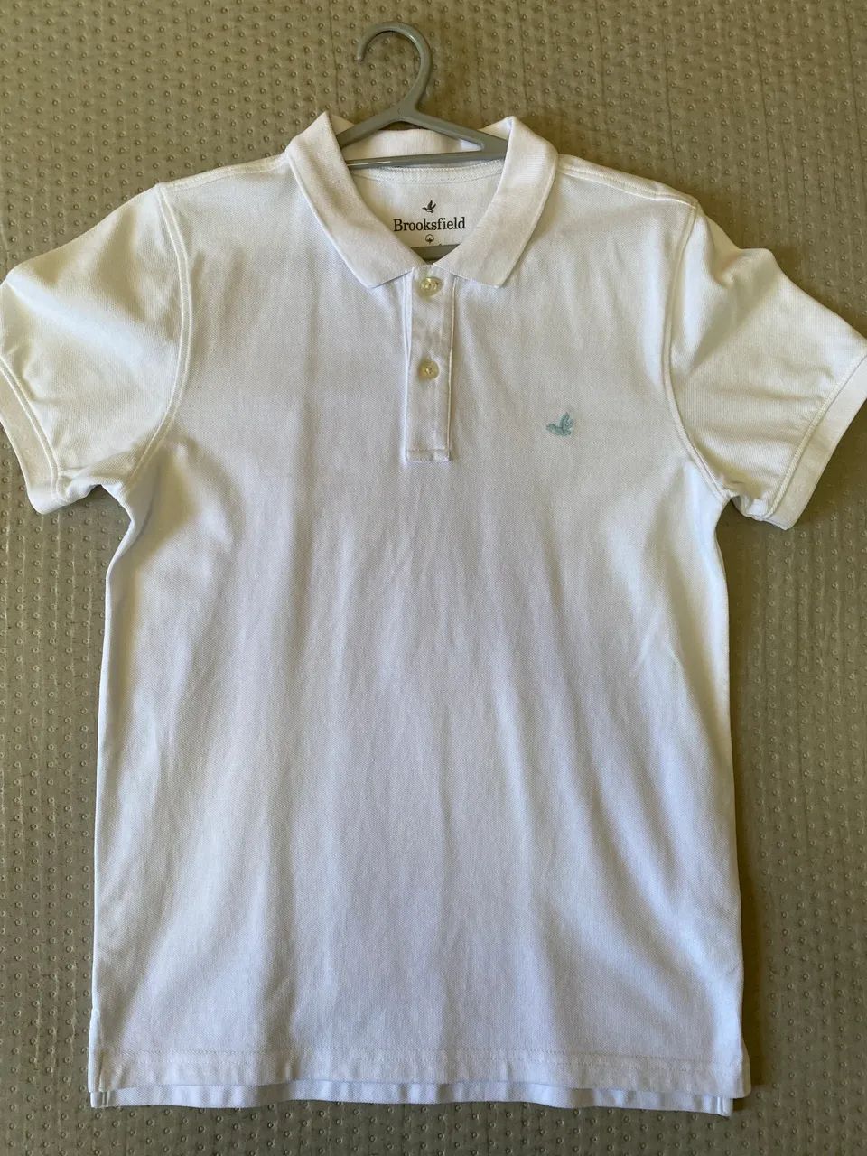 Polo Brooksfield branca - 12 - Foto 3