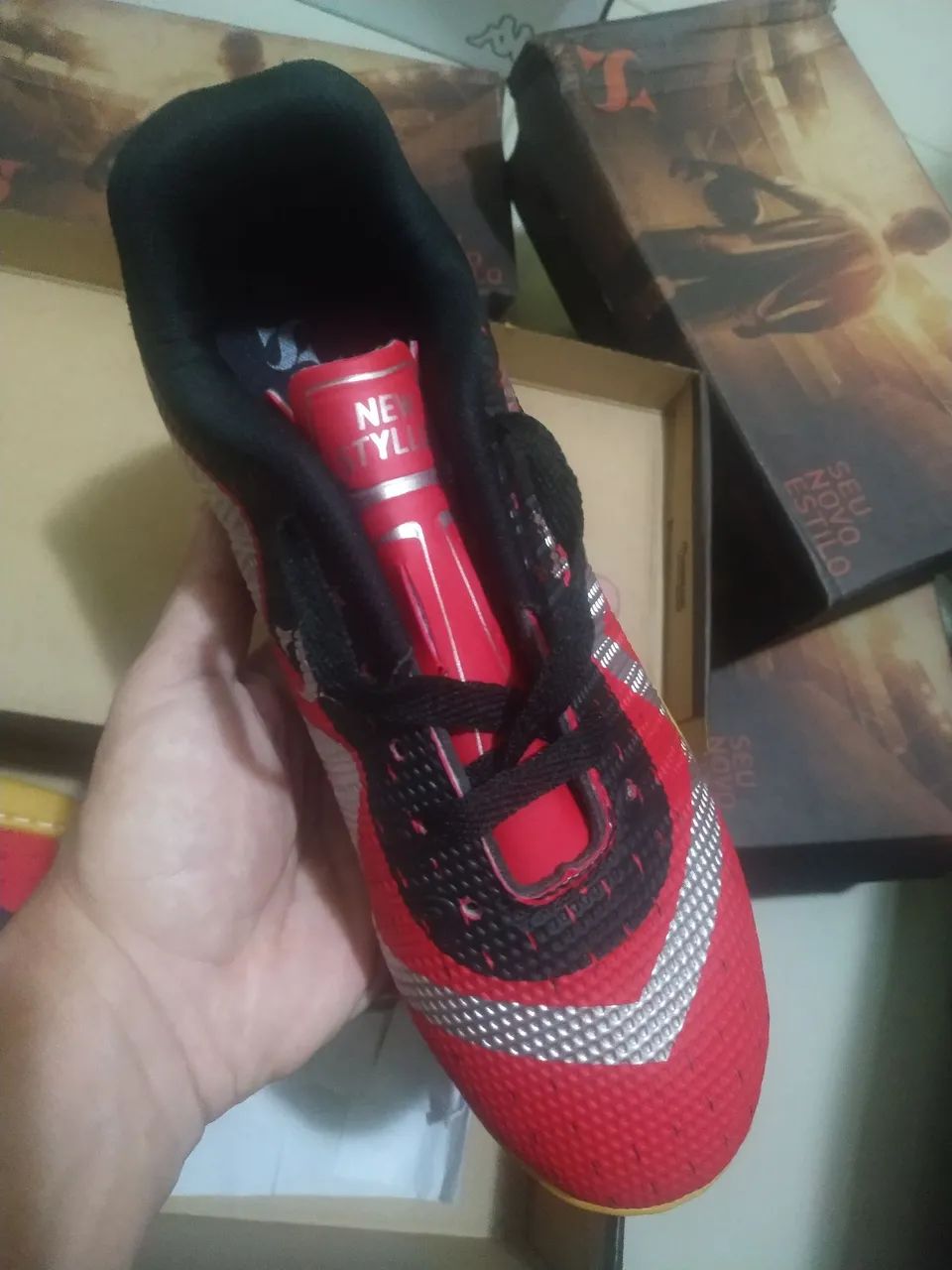 Chuteiras Futsal New Styllus  - Foto 5