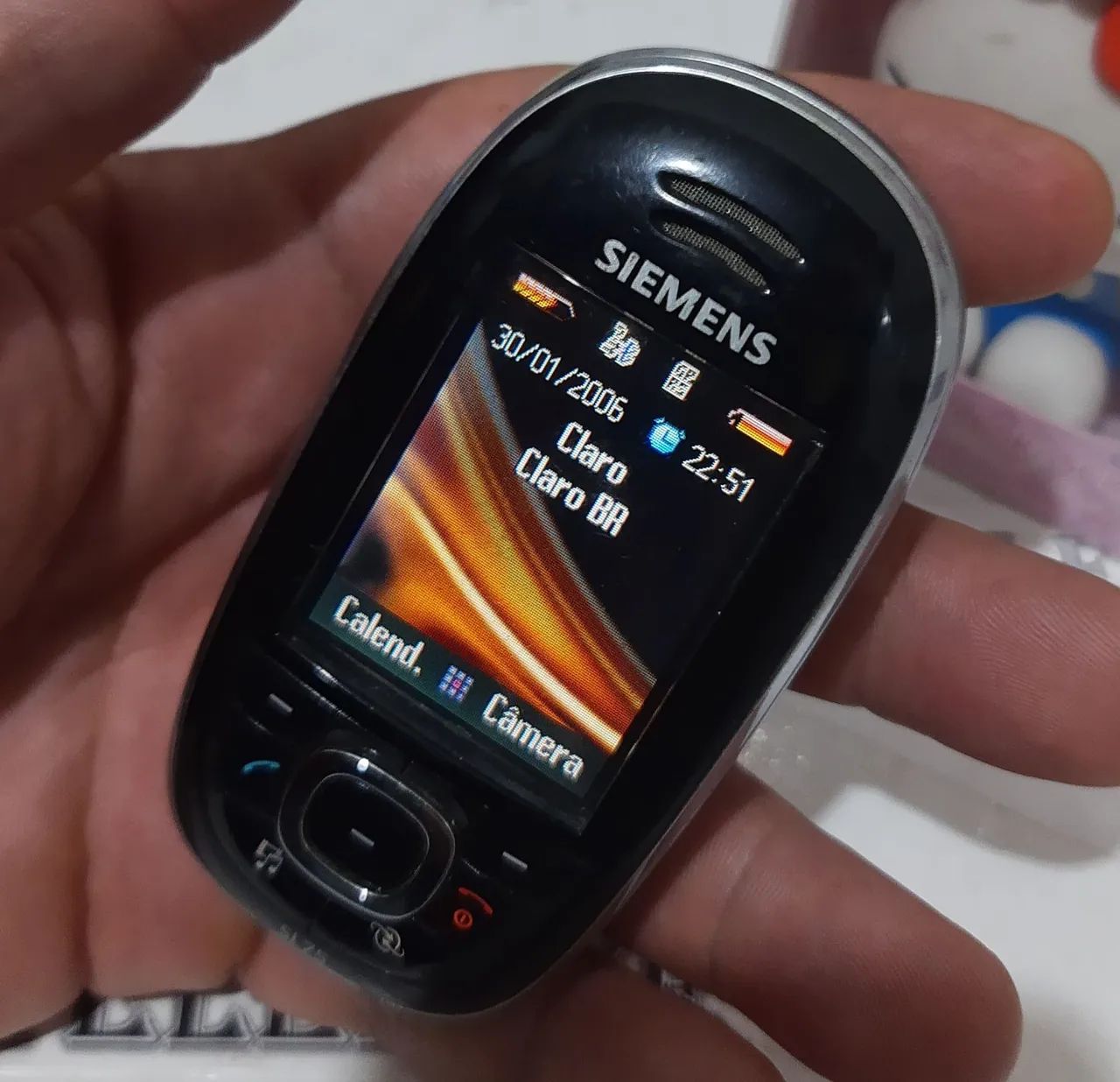 Siemens SL75 celular antigo RELIQUIA modelo RARO  - Foto 3