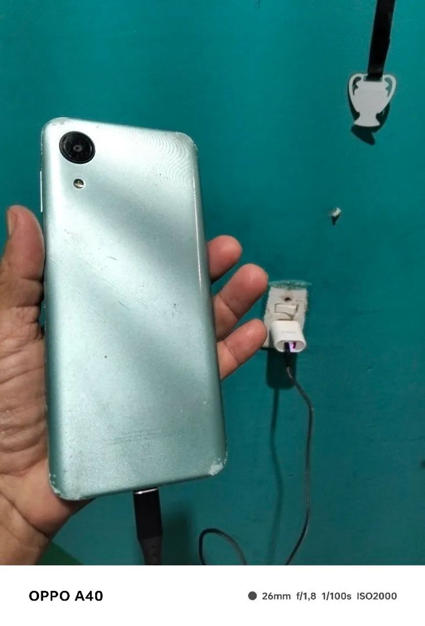 Samsung A 03 CORE/ tela trincada e entrada de voz chiando , porém funcionando normalmente - Foto 5