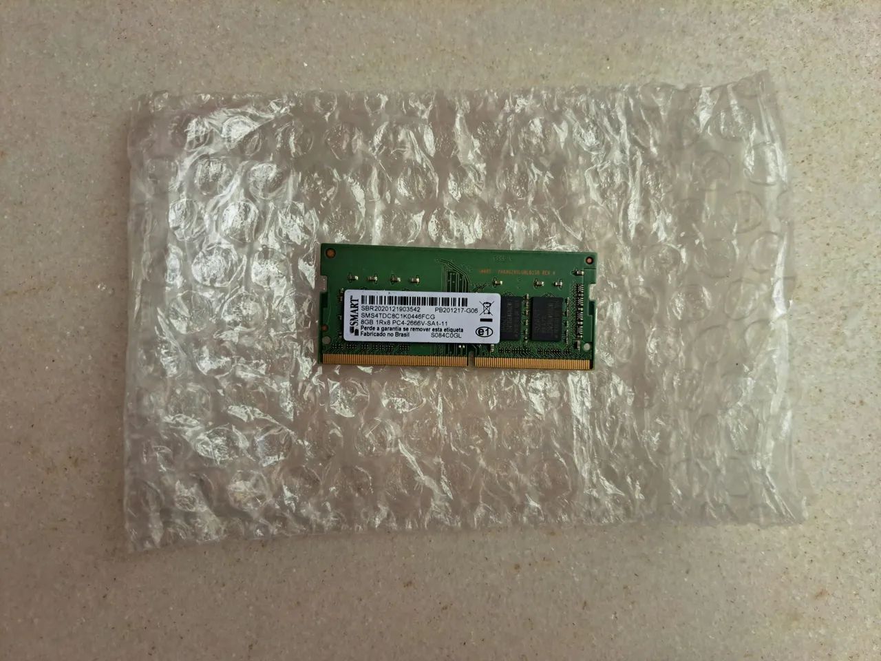 Memória ram ddr4 notebook 