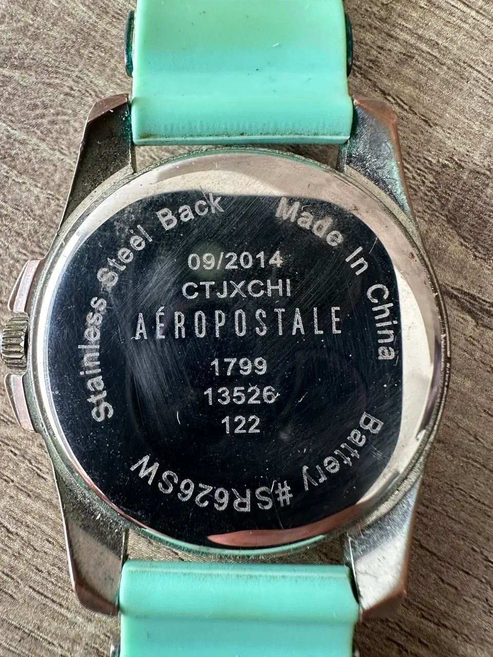 Relógio Aéropostale Original Verde Água Bateria Nova Funcionando! Cambuí  - Foto 5
