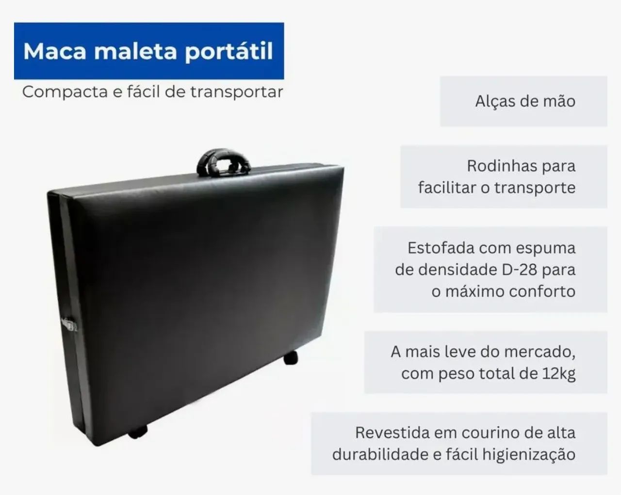 Maca maleta portátil