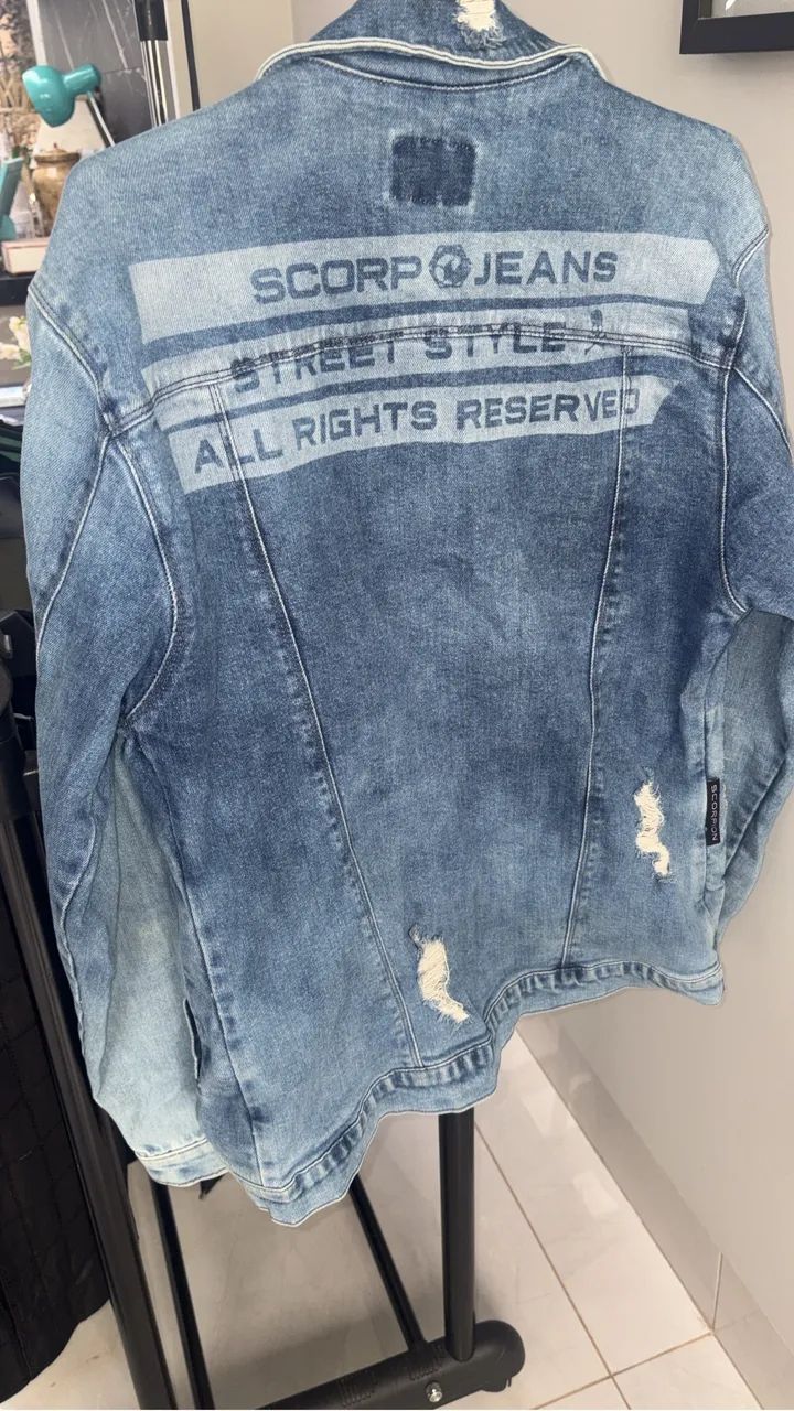 Jaqueta jeans destróier - Foto 2