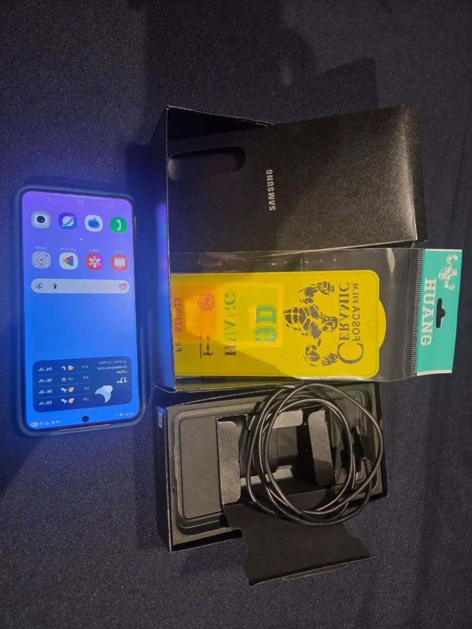 Galaxy S23 128gb com caixa, carregador e cabo originais, e com NF