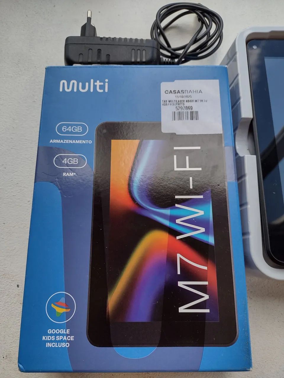 Vendo tablet Multilaser, 7 polegadas, 64GB. Pouco usado, sem nem um risco.  - Foto 2
