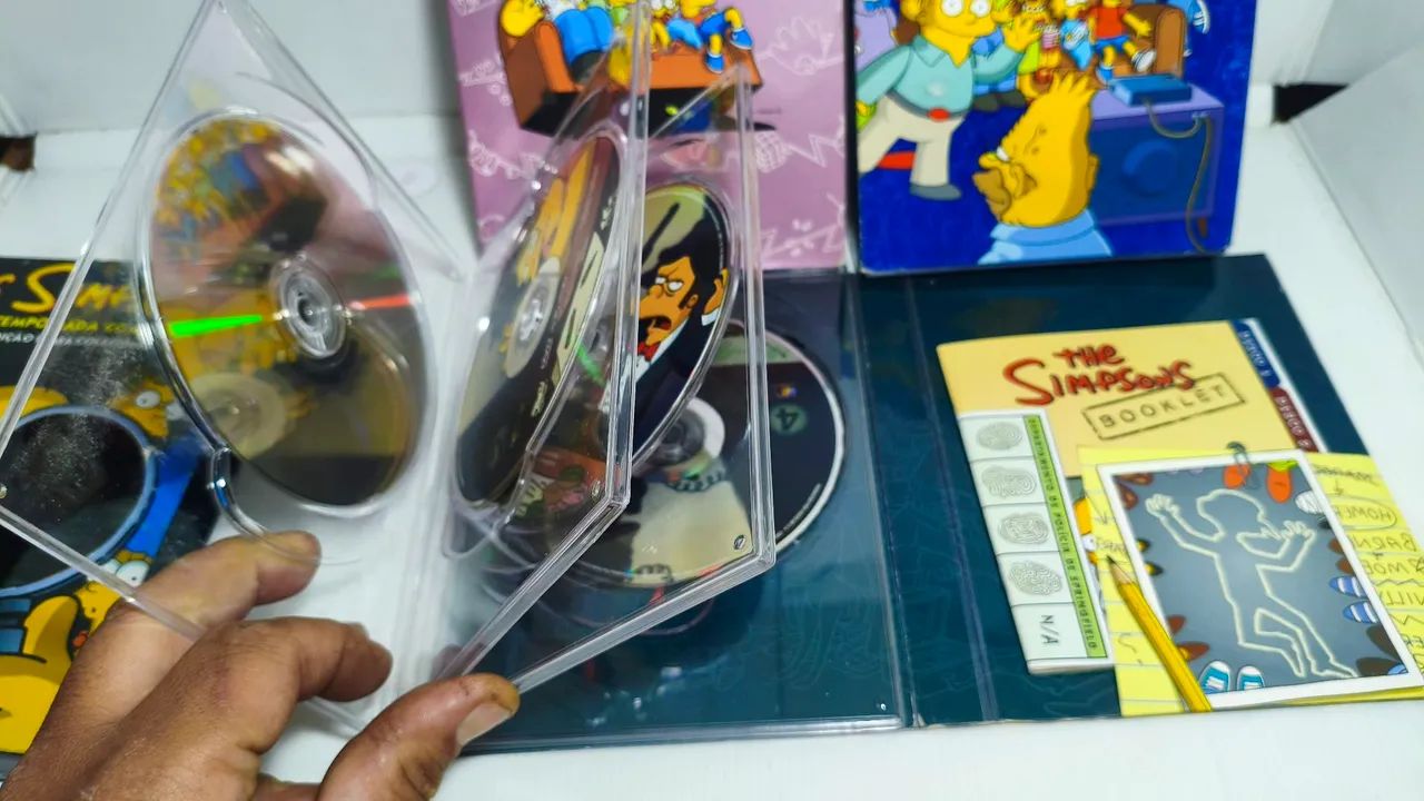 3 BOX DVD SIMPSONS - CDs, DVDs etc - Vila das Palmeiras, Guarulhos