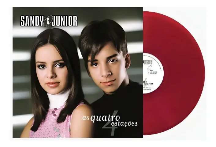 Vinil Duplo Sandy E Junior - As Quatro Estações - Foto 3