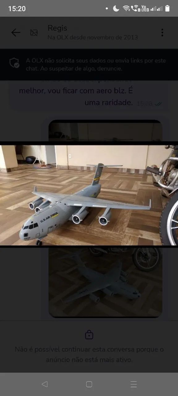 Aeromodelo boing  - Foto 2