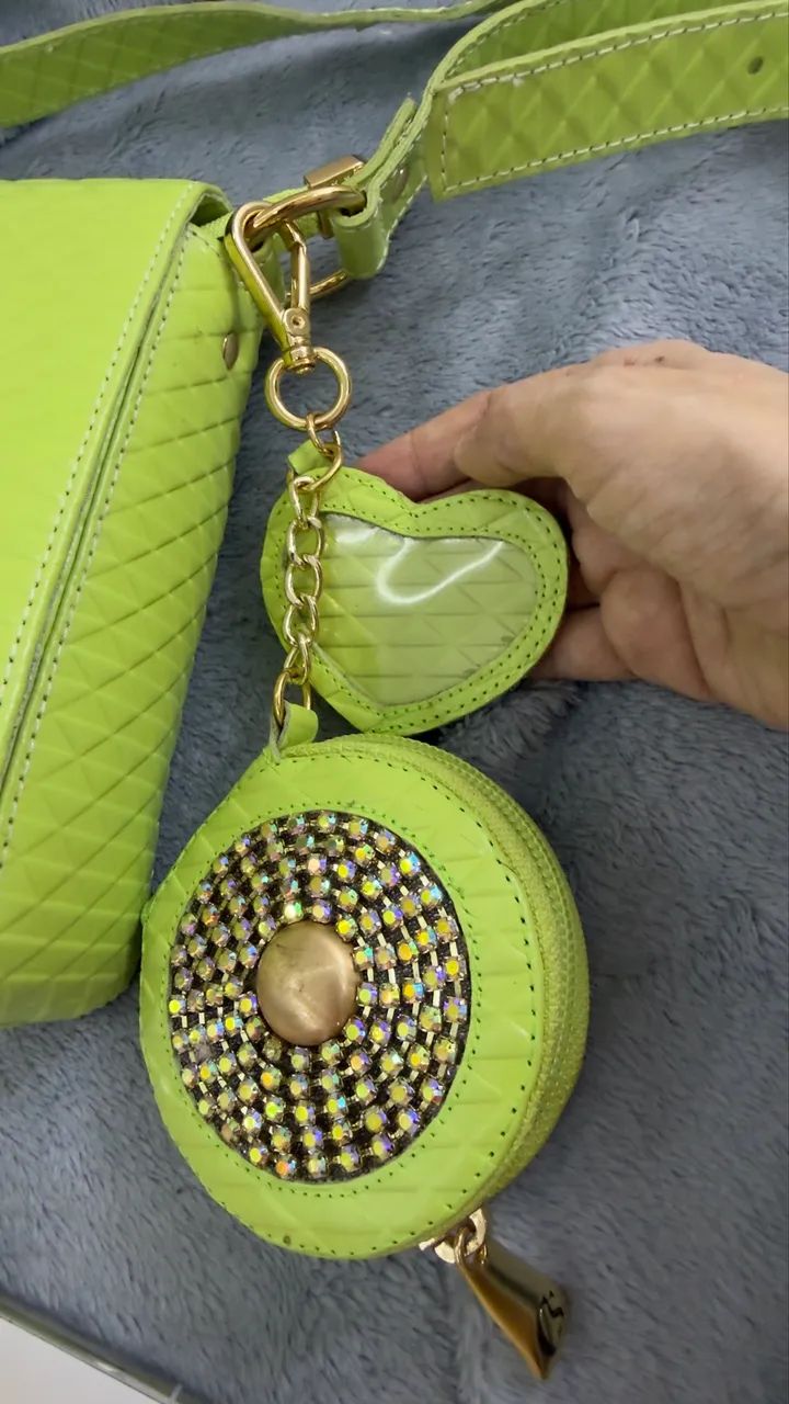 Bolsa verde Carmem Steffens  - Foto 4