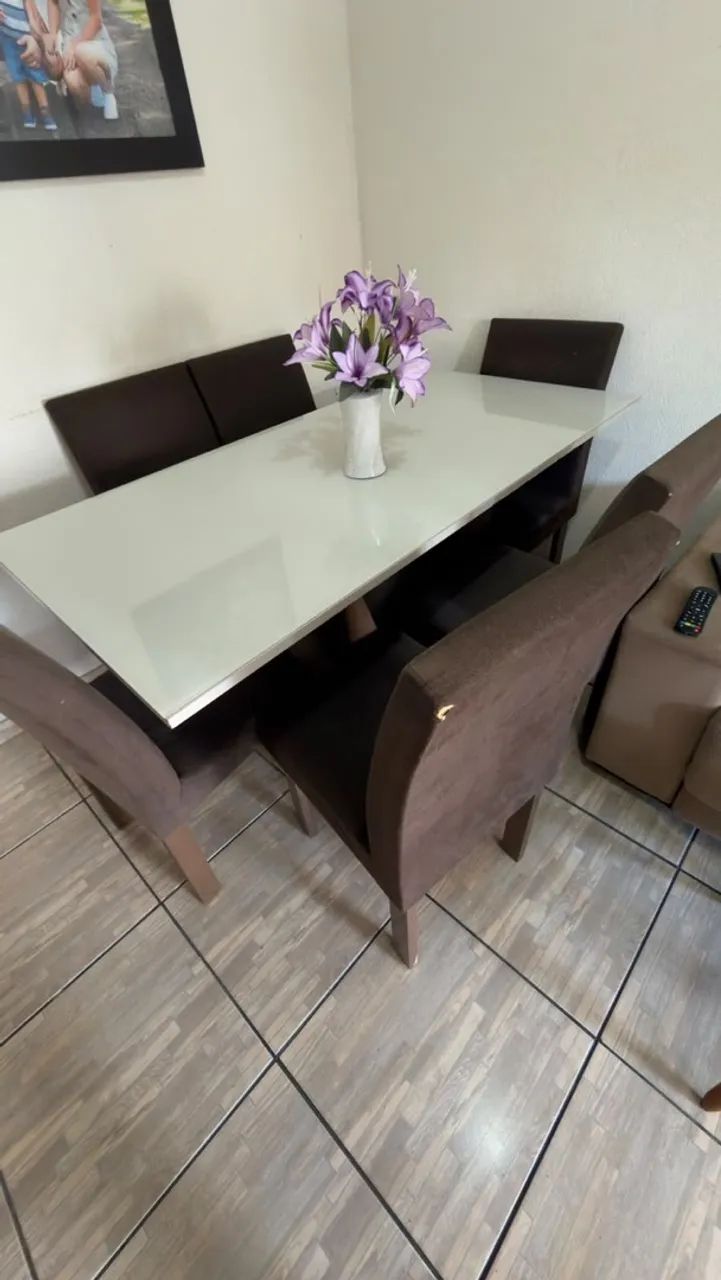 Mesa de jantar com 6 cadeiras - Foto 2