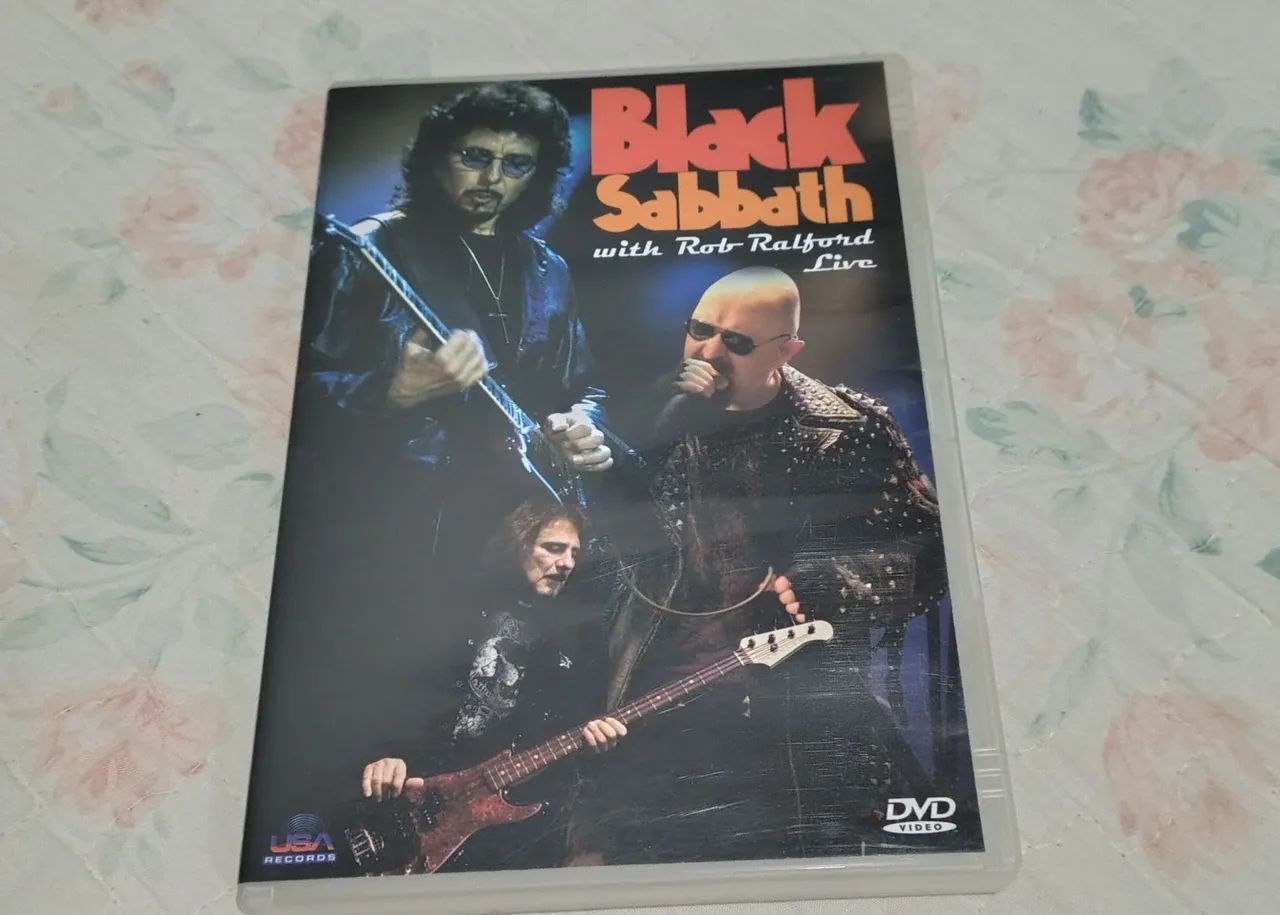 Dvd Black sabbath Rob halford - Aparelhos de Som - Jardim das