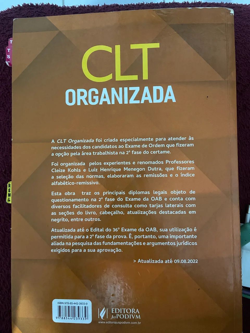 CLT Juspodivm - 10ª Edição | Marcações para OAB  - Foto 5
