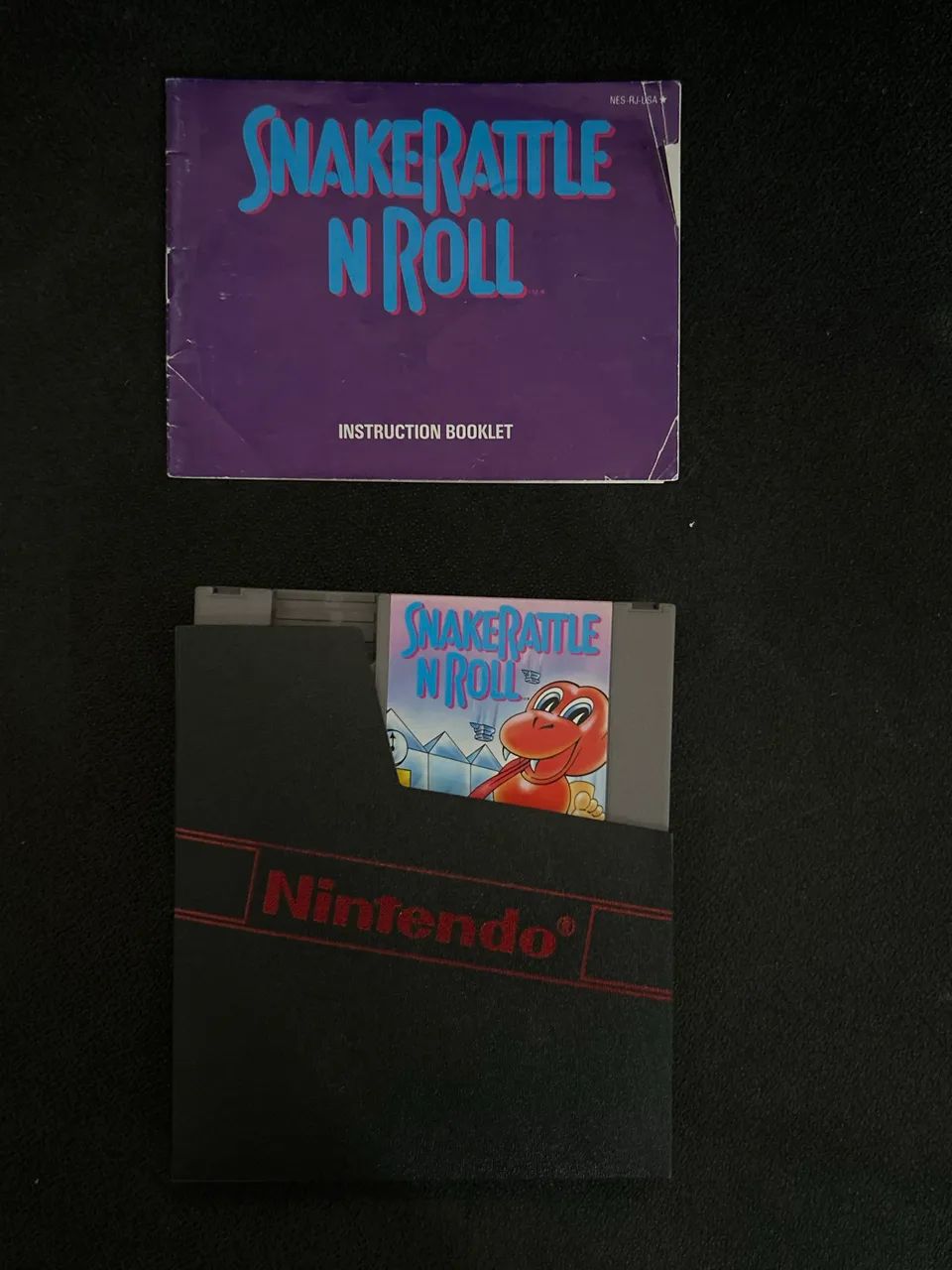 Box Nintendo original snake rattle n roll - Foto 5
