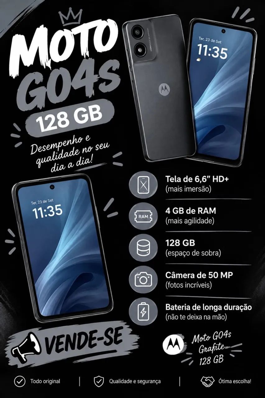 Vende-se moto g04S