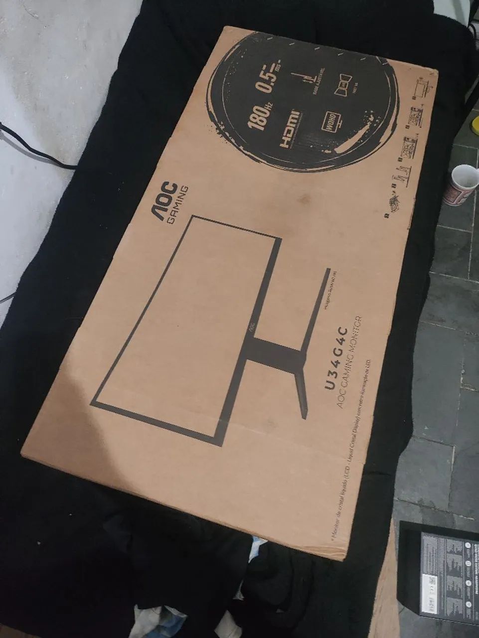 MONITOR CURVO ULTRAWIDE AOC 34 180hz - Foto 5