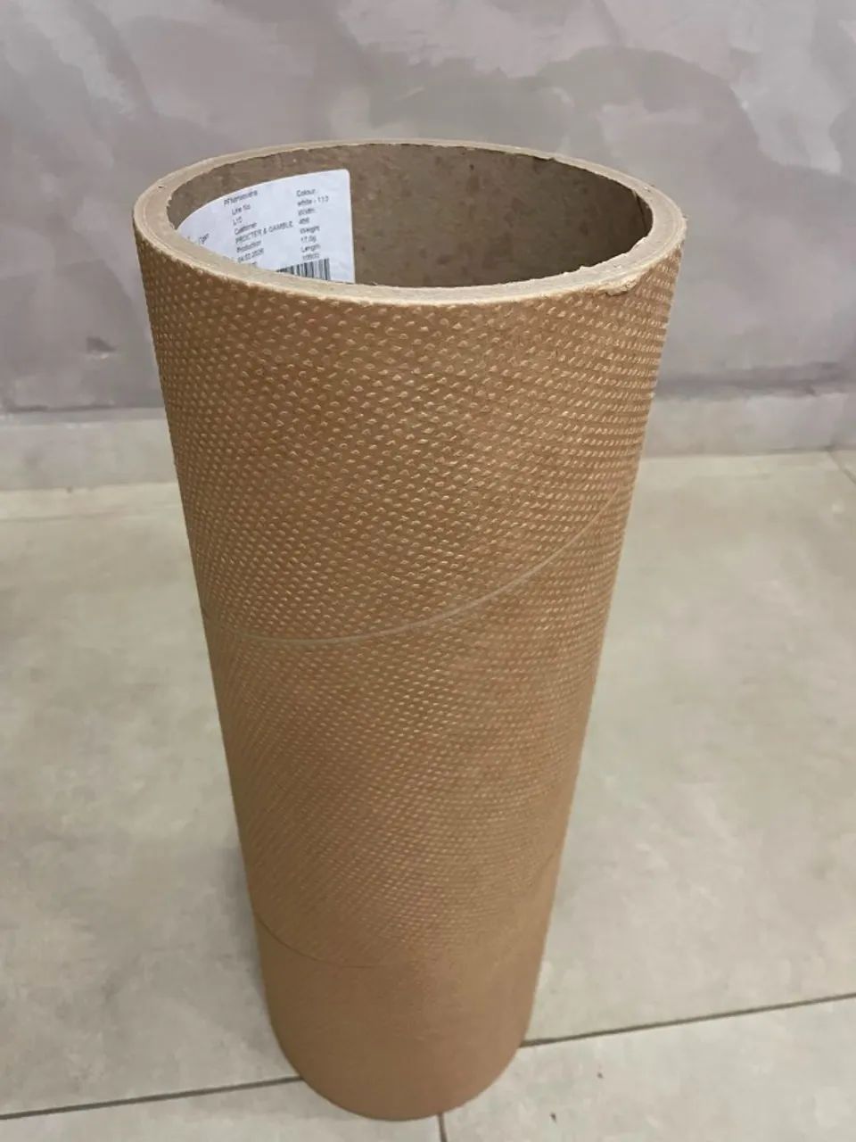 Tubo de Papelão 6 Polegadas x 486 mm - Unidade - Foto 3