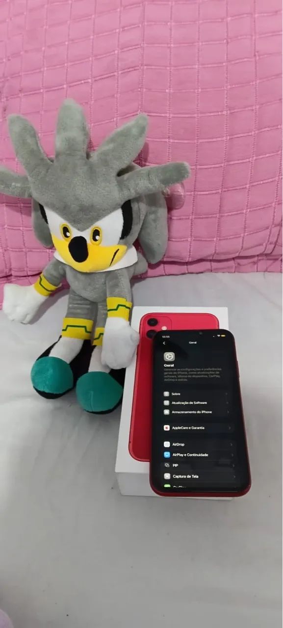iPhone 11 Red 128GB - Foto 3