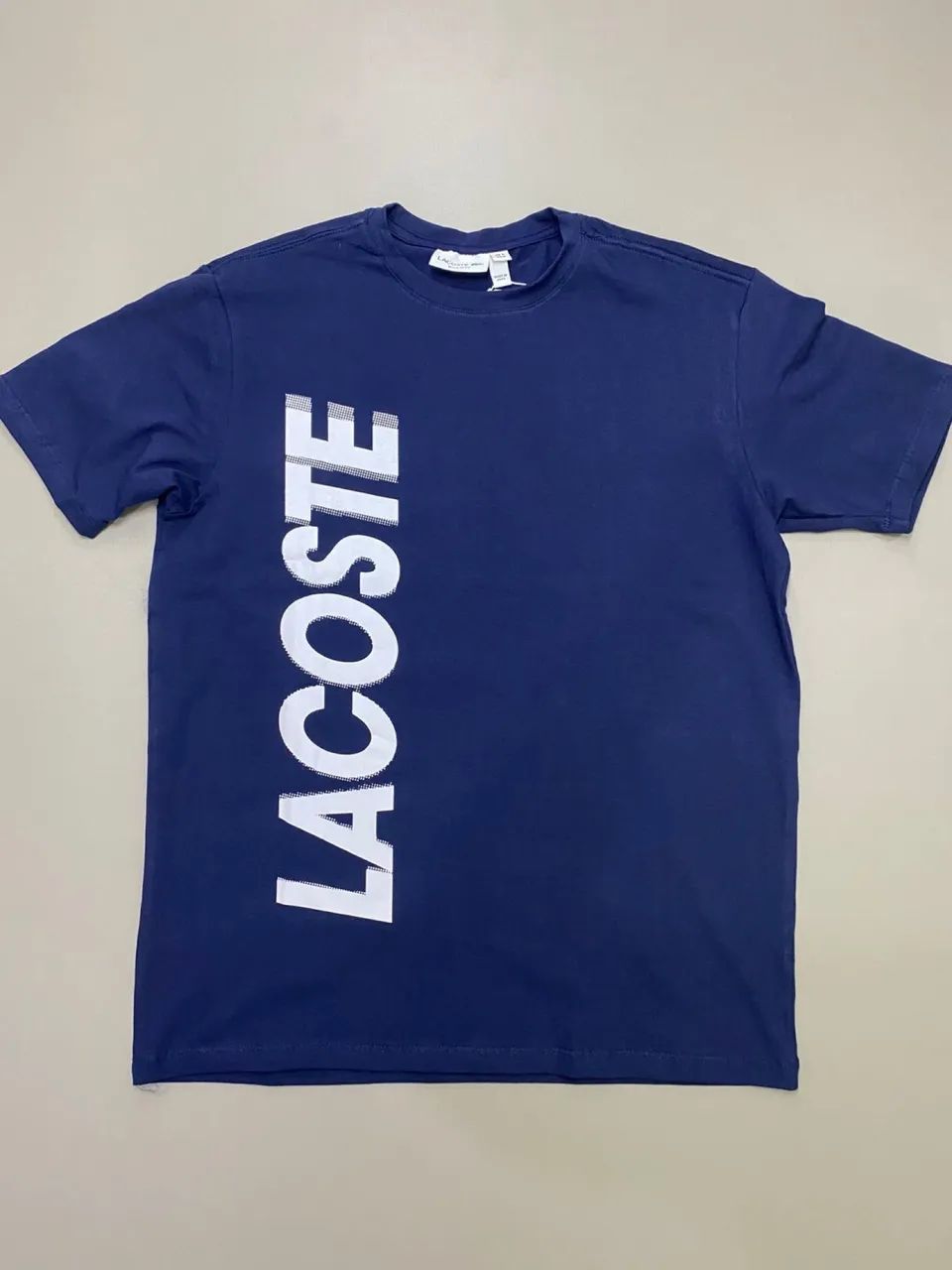 Camiseta Lac Azul Marinho Logo Lateral