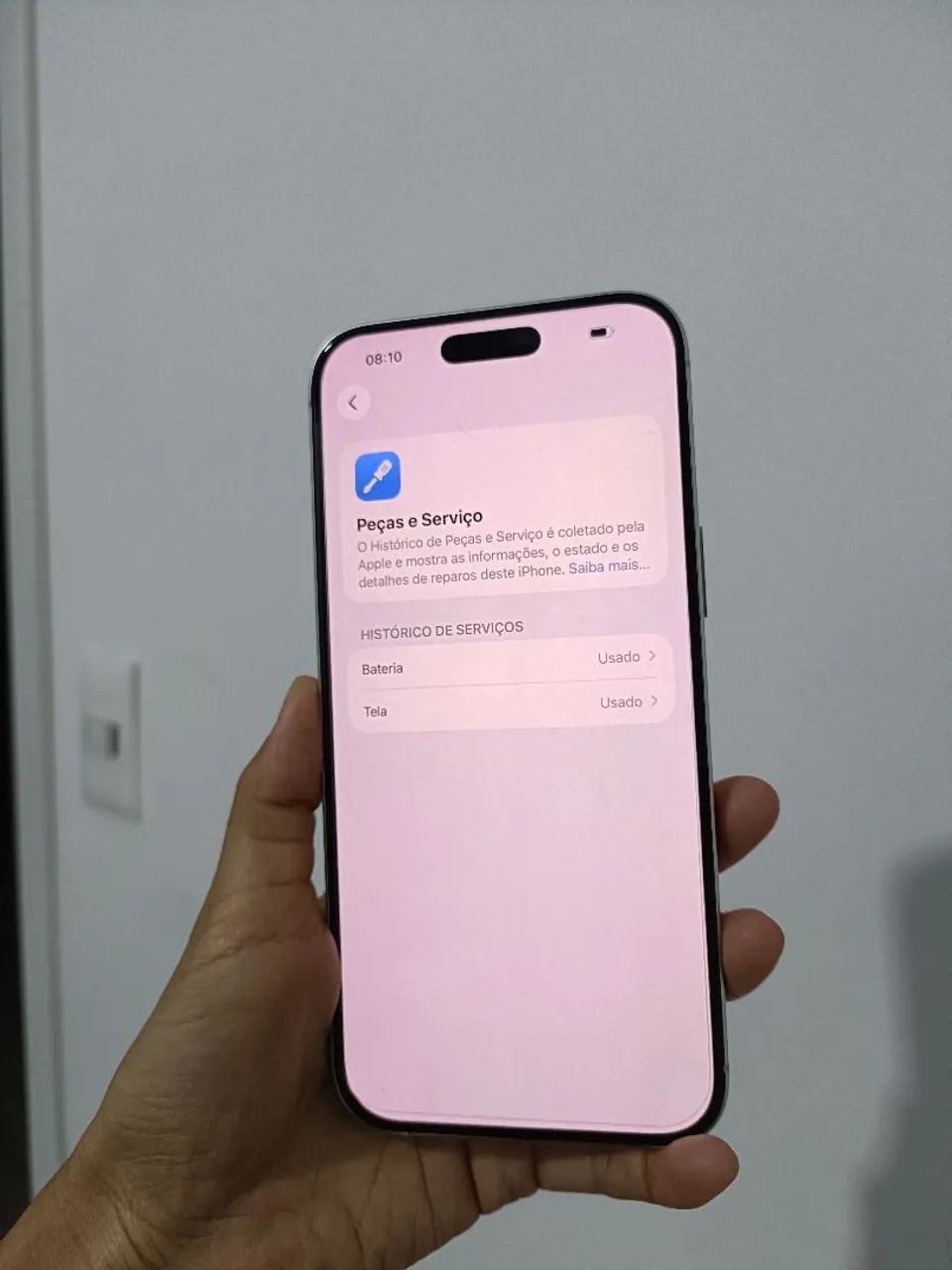 iPhone 16 Pro Max 256GB - Titânio Branco - Foto 2