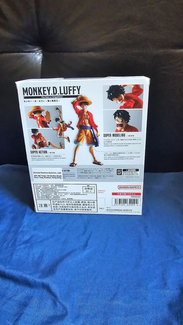 MONKEY D Luffy onigashima Sh figuarts  - Foto 4