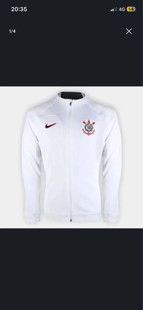 JAQUETA ORIGINAL CORINTHIANS NIKE