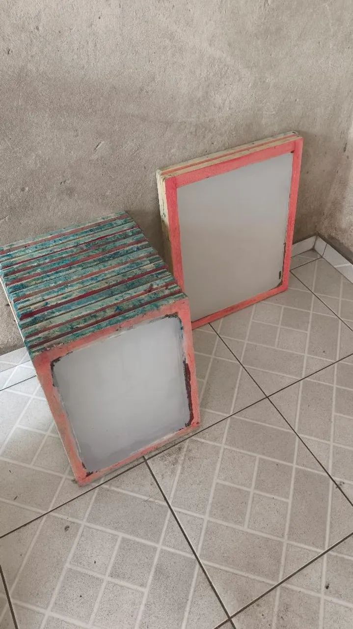 TELAS SERIGRAFIA 120 FIOS USADAS