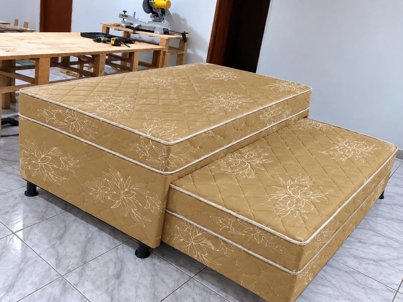 Cama box auxiliar luxo oferta 88x188