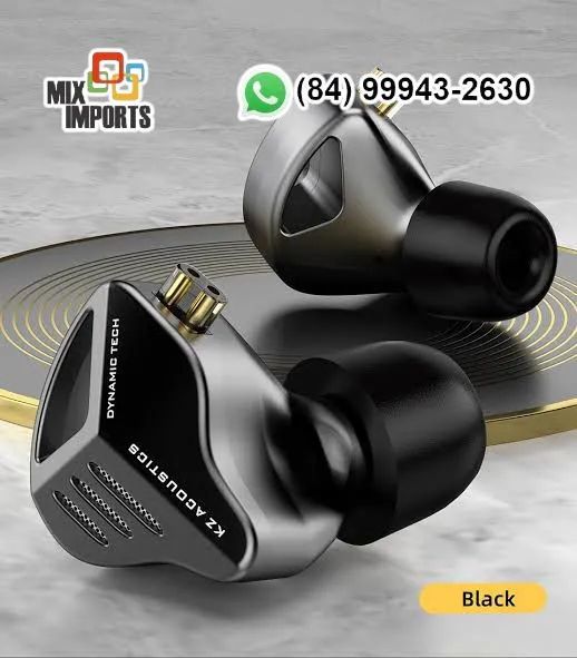 Fone de Ouvido Kz Zvx Retorno Ponto Headphone (Novo)  - Foto 4