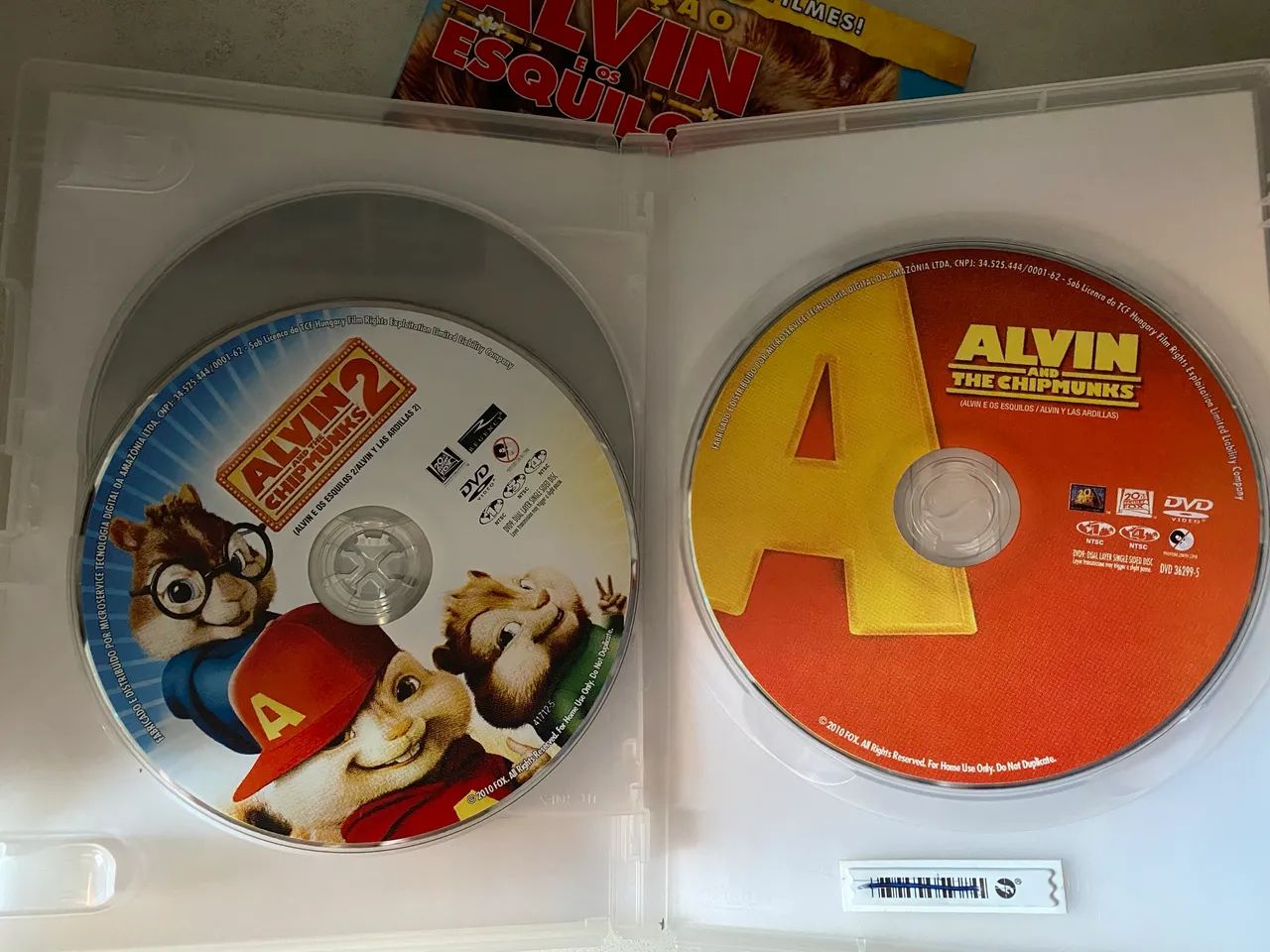 DVD Coleção Alvin e os Esquilos  - Foto 3