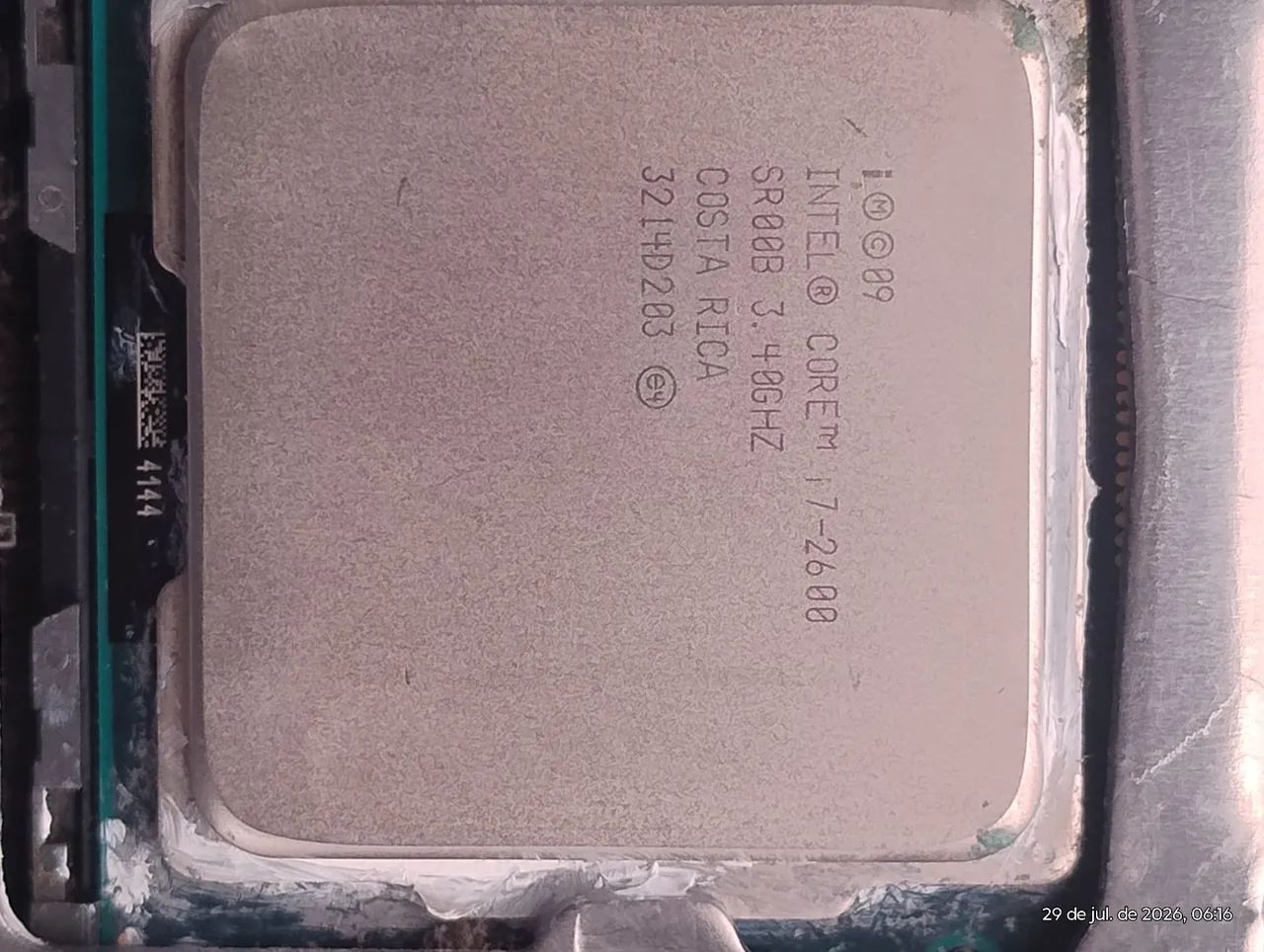 Placa Mãe + Processador i7-2600 6GB RAM - Foto 3