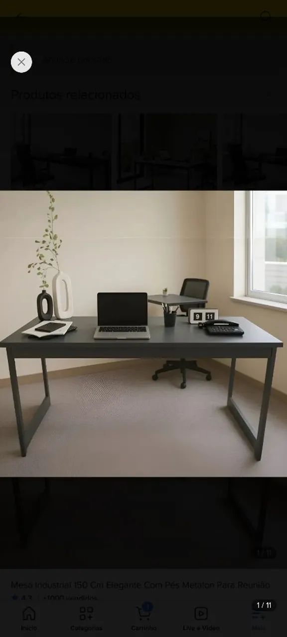 Mesa de escritório 