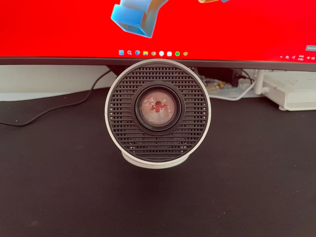 Mini Projetor HY300-A Android 11 Wi-Fi Bluetooth HD 720p - Foto 3