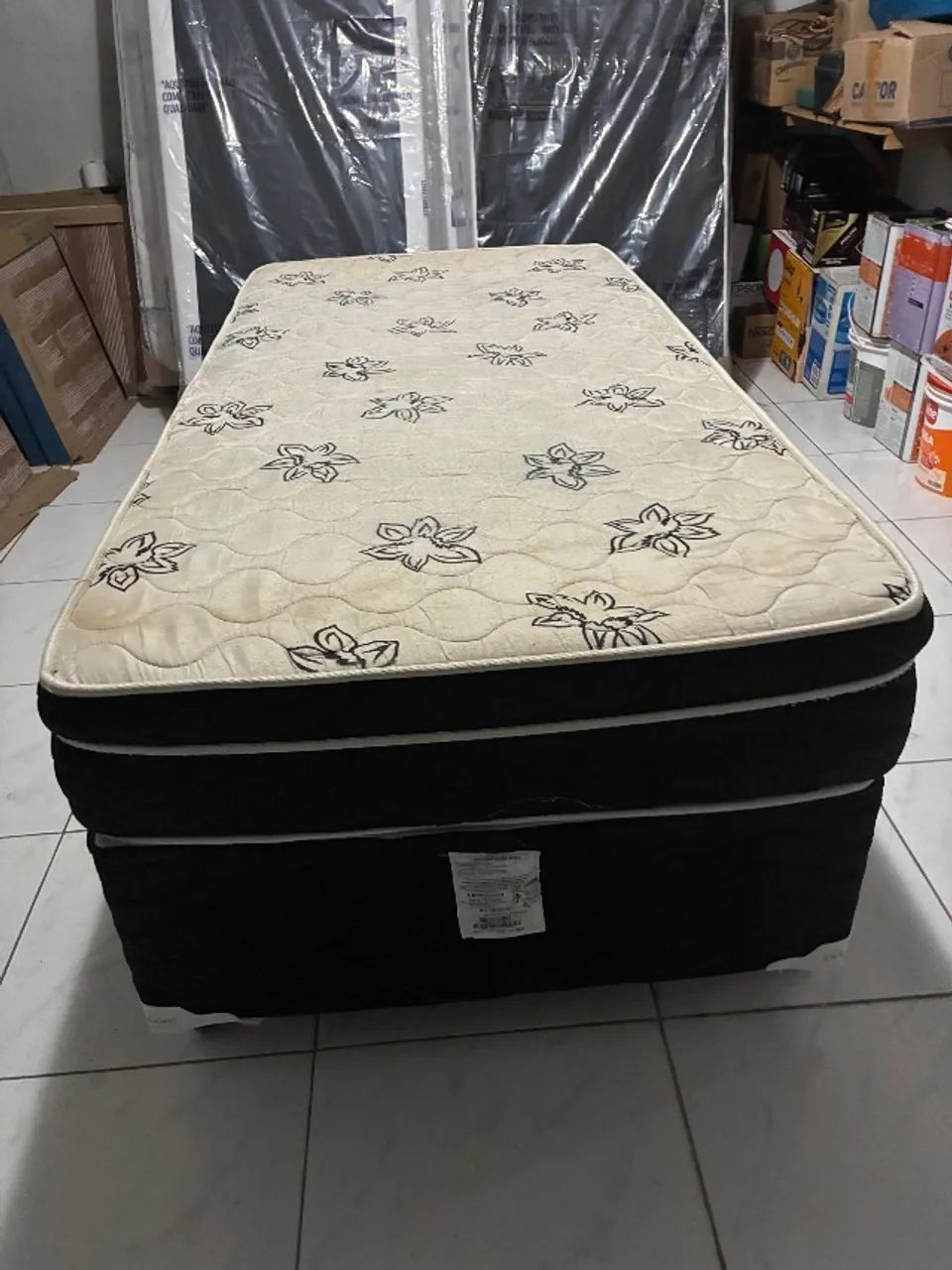Cama Box solteiro Ortobom 