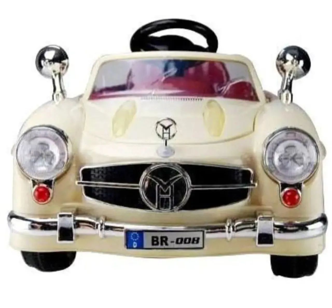 Carro Elétrico vintage bege - Foto 4