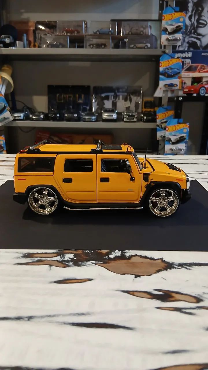 Hummer H2 SUV 2003 da Jada Toys. Escala 1:24 - Hobbies e coleções