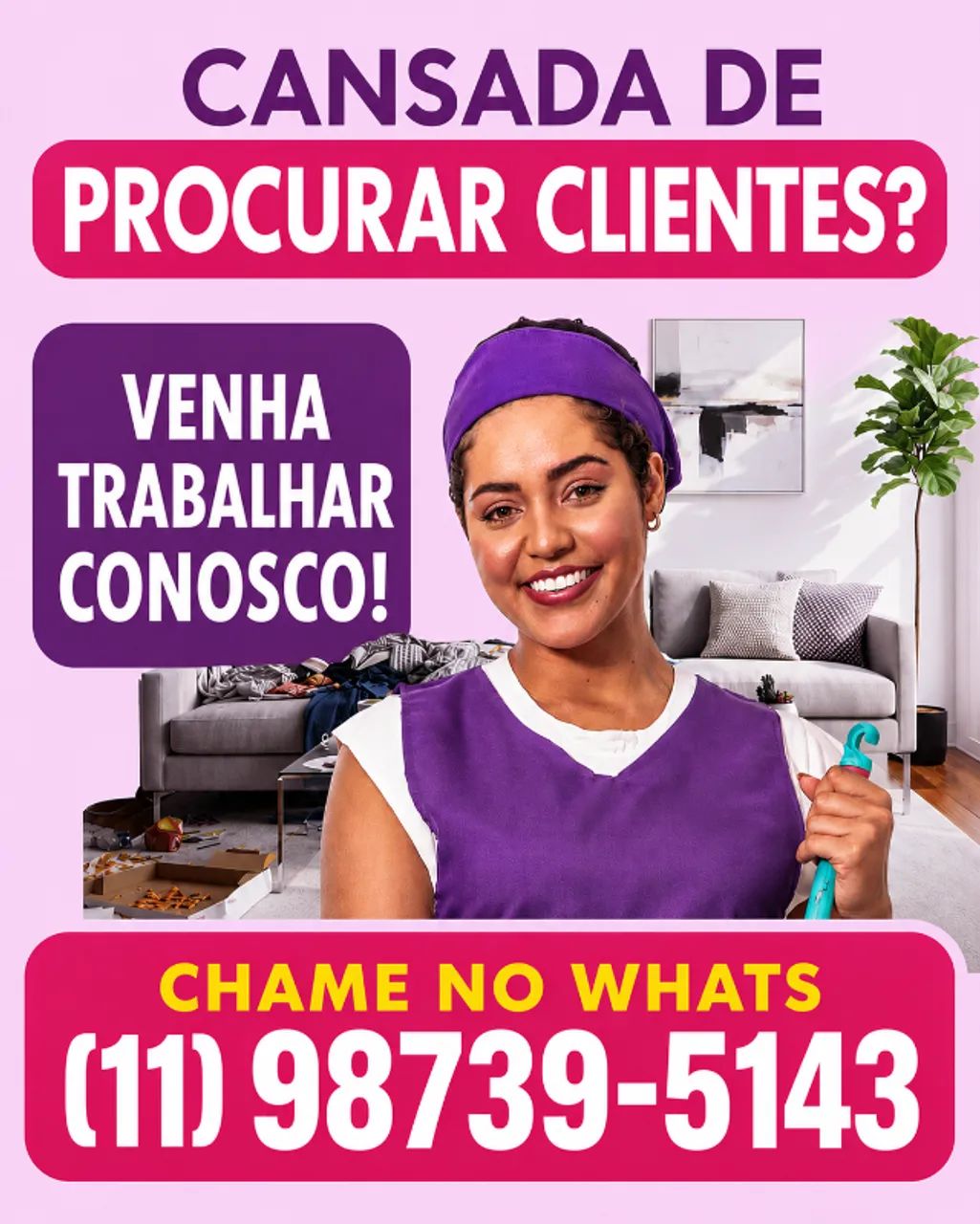 DIARISTA Z.Leste/SP e GUARULHOS