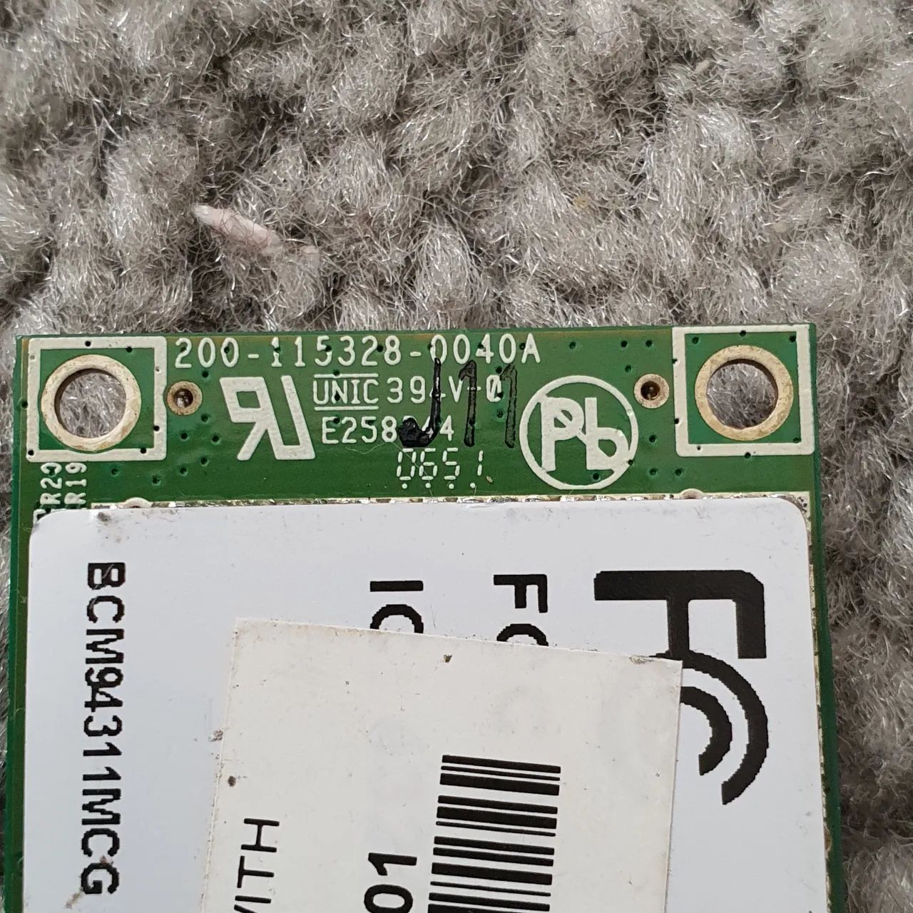 Placa de rede sem fio Wi-Fi Mini PCI Express. Notebook mais antigo.  - Foto 5