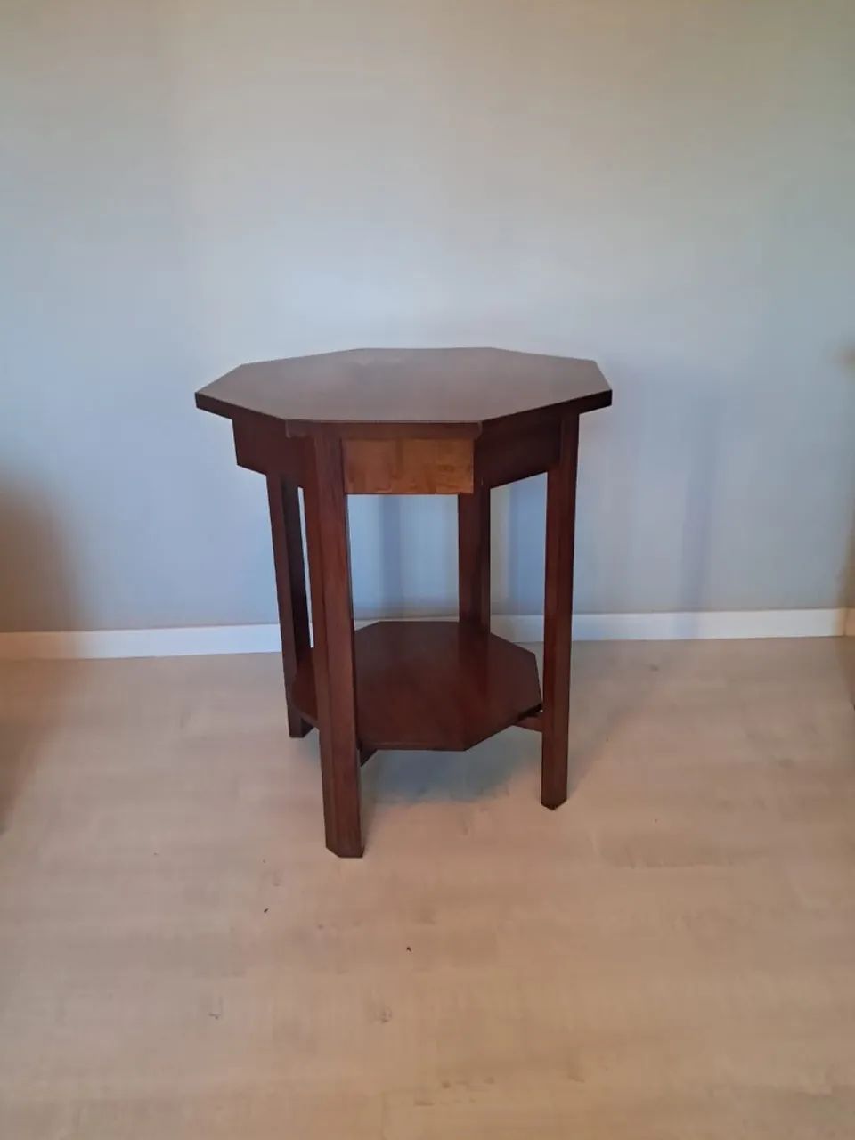 Mesa Antiga Redonda Madeira Nobre 