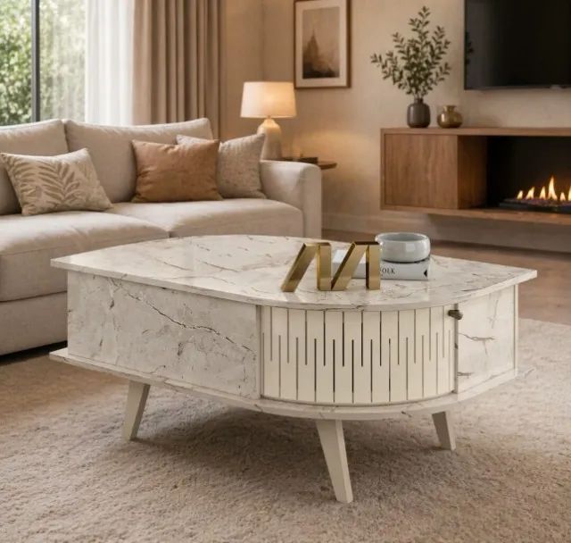 Promoção Mesa de Centro Off White - 23/4/26 