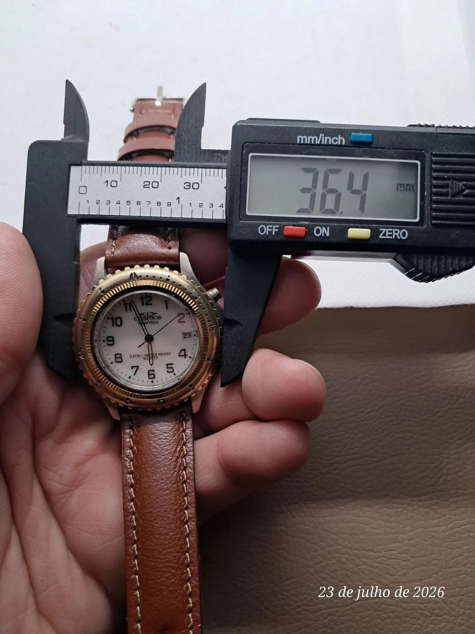 RELOGIO Cosmos quartz  - Foto 5