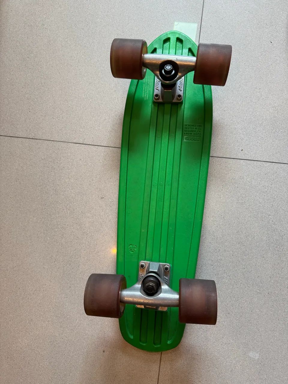 skate mini cruiser bantam globe verde
