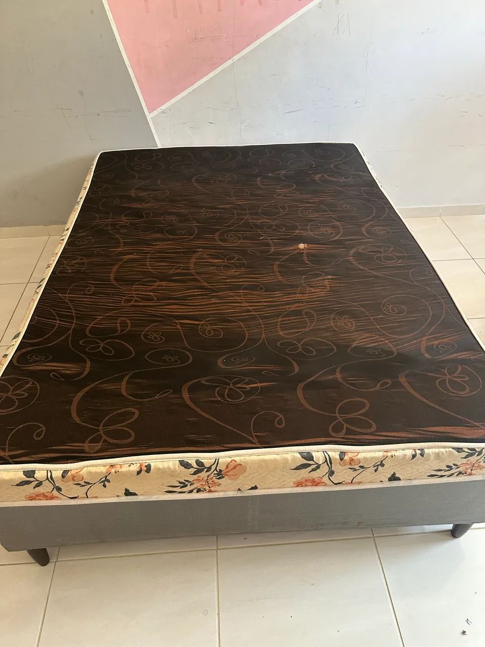 Cama conjugada box casal