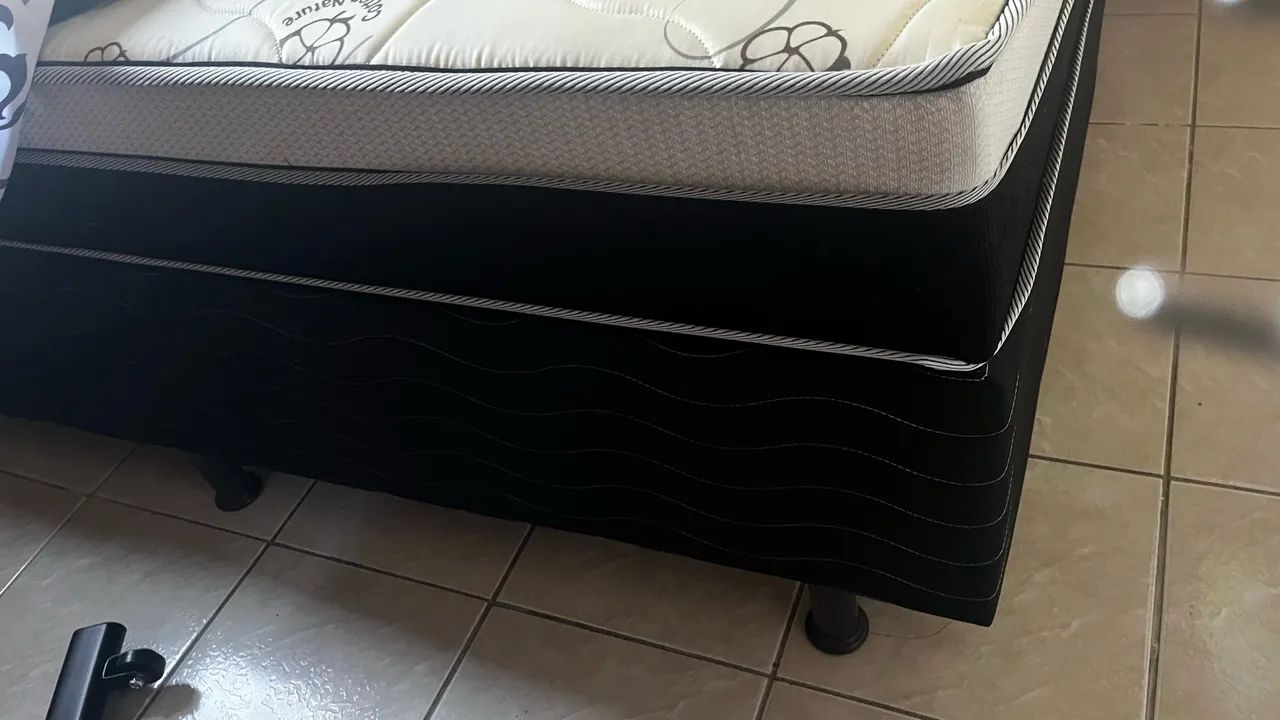 Cama de casal box nova - Foto 3