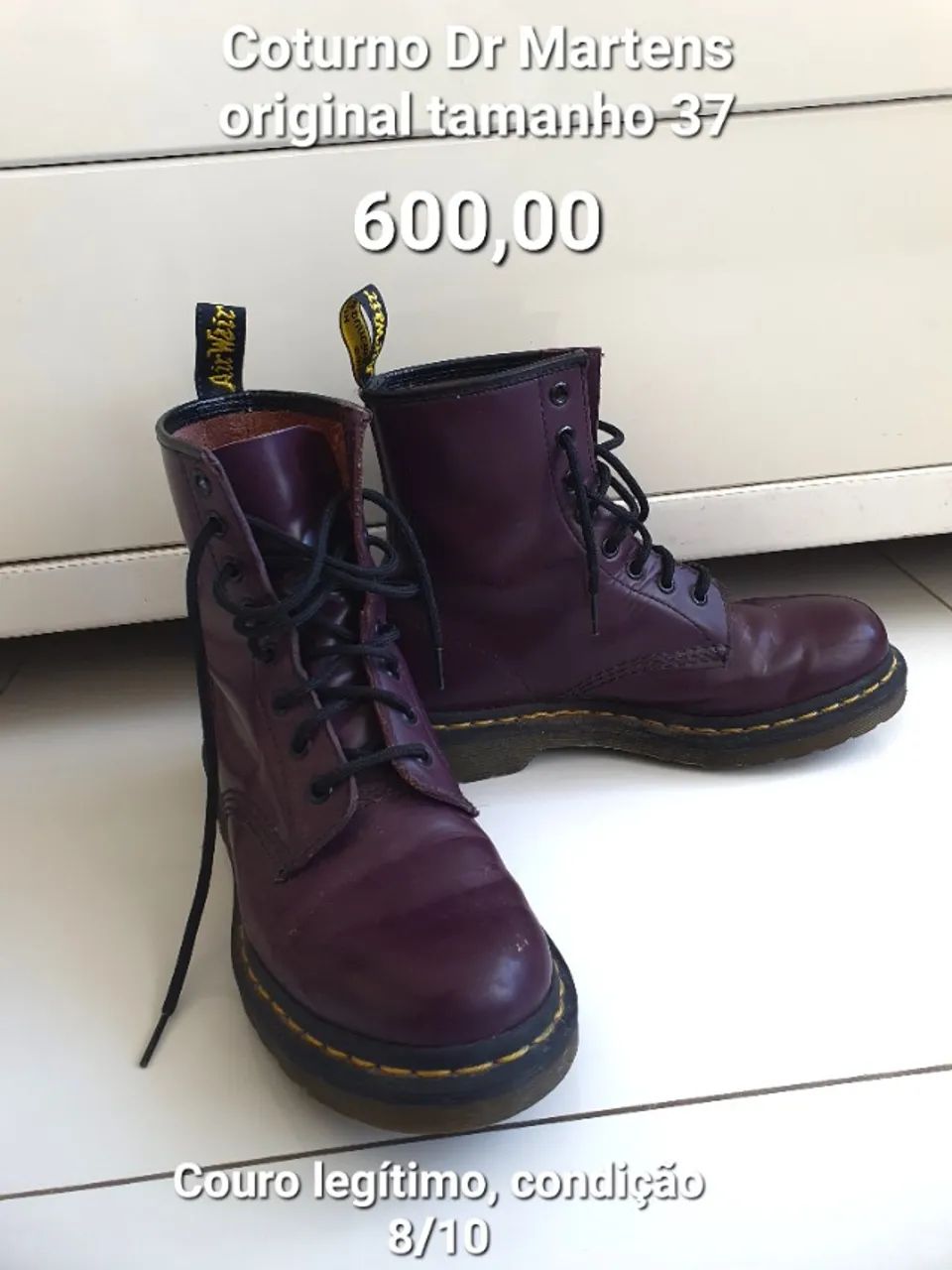 Coturno Doctor Martens