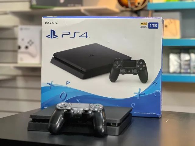 PS4 SLIM 1TB (SEMINOVO)