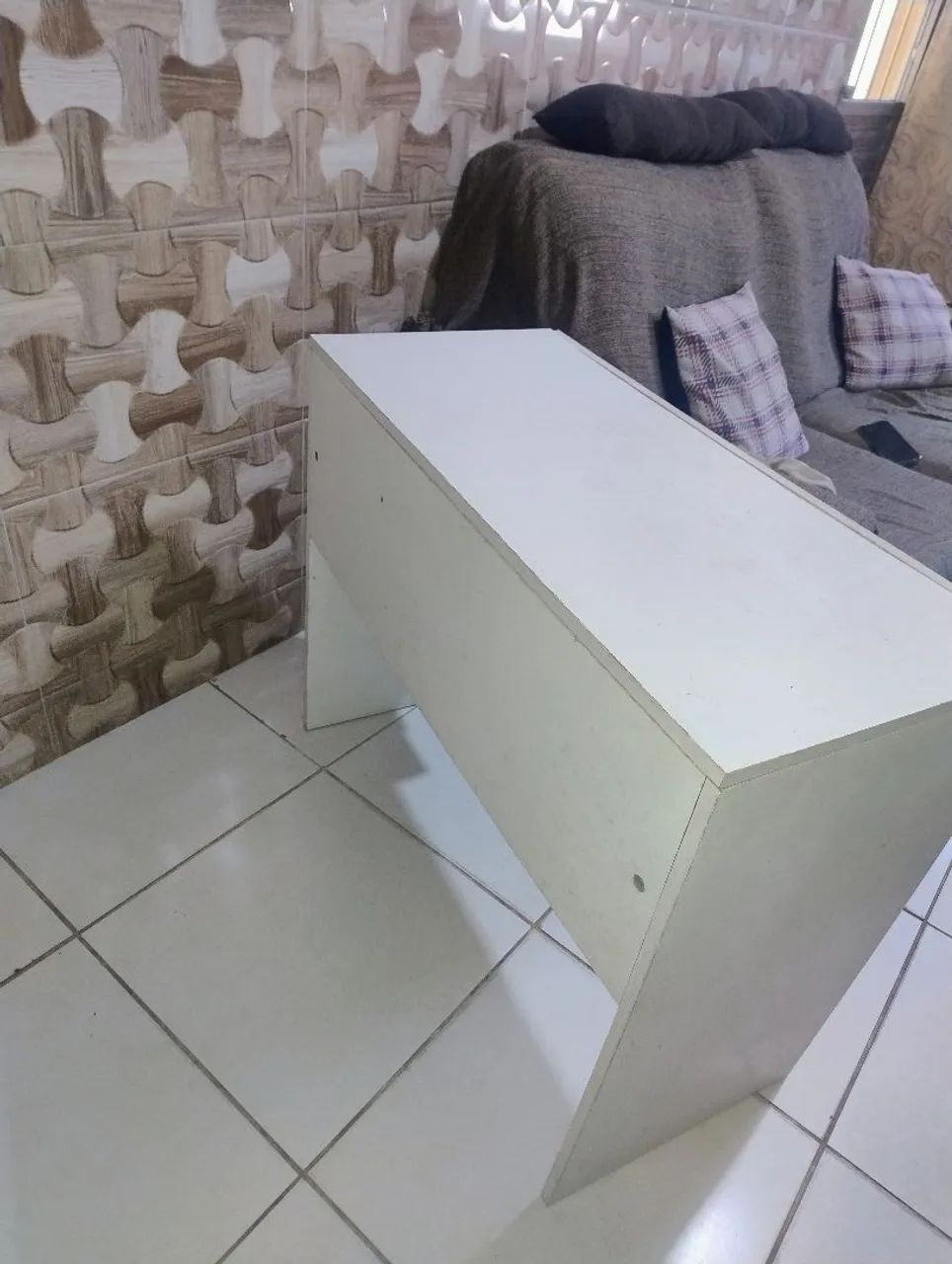 Escrivaninha Branco  - Foto 4