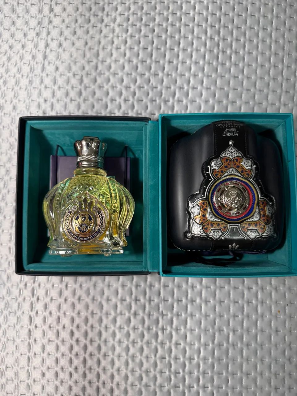 Opulent Shaik Sapphire No.77 Parfum 100 ml - Caixa, Estojo e Livreto - Foto 4